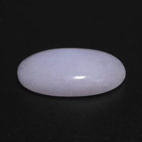Jadeíta azul natural 12,14ct, corte oval, opaco