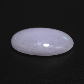 Jadeíta azul natural 11,40ct, corte oval, opaco