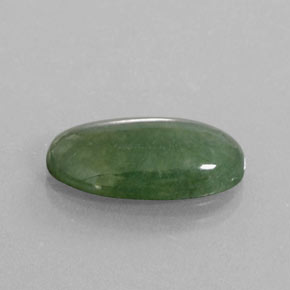jadeita Verde Natural 6.72ct, Corte Oval, Transparente