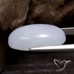 Jadeíta Violeta claro Natural 9.97ct, oval, Opaco