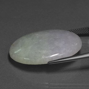 Jadeíta Lavanda Natural 35.15ct, oval, Translúcido