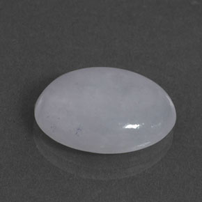 Jadeíta azul natural 11,27ct, corte oval, translúcido
