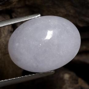 jadeita Lavanda Natural 11.62ct, Corte Oval, Translúcido