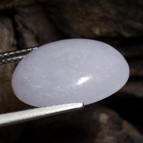jadeita Lavanda Natural 11.62ct, Corte Oval, Translúcido
