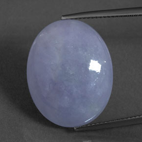 Jadeíta Lavanda Natural 24.71ct, oval, Opaco