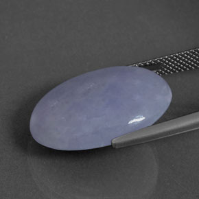 Jadeíta Lavanda Natural 24.71ct, oval, Opaco
