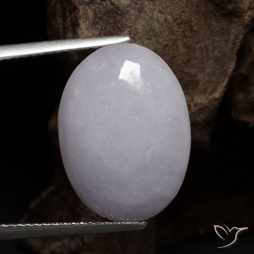 8.98ct Natural Cinza Jadeíta, oval, Translúcido