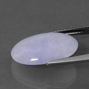 Jadeíta Lavanda Natural 8.52ct, oval, Opaco