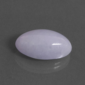 Jadeíta azul natural 15,91ct, corte oval, opaco