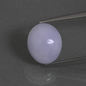 Jadeíta Lavanda Natural 5.18ct, oval, Opaco