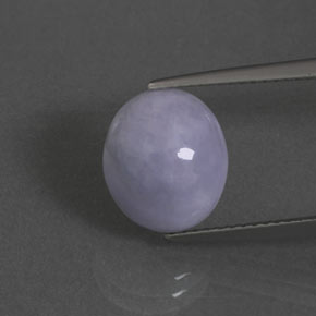 jadeita Lavanda Natural 5.09ct, Corte Oval, Opaco
