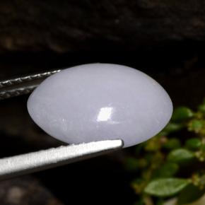 jadeita Lavanda Natural 4.86ct, Corte Oval, Translúcido