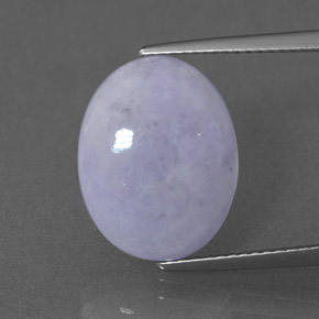 Jadeíta Lavanda Natural 9.36ct, oval, Opaco