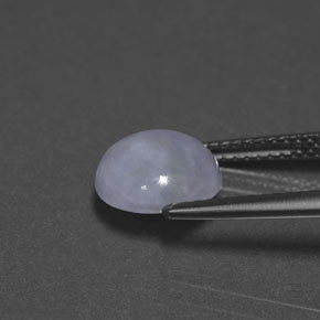 jadeita Lavanda Natural 3.06ct, Corte Redondo, Opaco