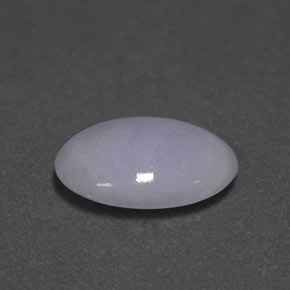 jadeita Lavanda Natural 3.51ct, Corte Oval, Opaco