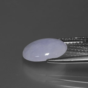 jadeita Lavanda Natural 2.25ct, Corte Oval, Opaco