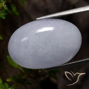 Jadeíta Cinza Natural 11.54ct, oval, Opaco