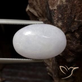 Jadeíta Cinza Natural 15.67ct, oval, Opaco