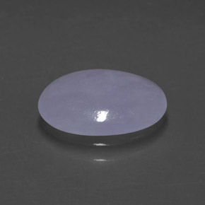 Jadeíta azul natural 2,17ct, corte oval, transparente