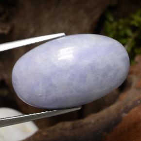 jadeita Violeta claro Natural 23.85ct, Corte Oval, Opaco