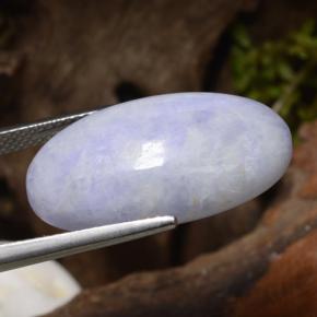 jadeita Violeta claro Natural 23.85ct, Corte Oval, Opaco