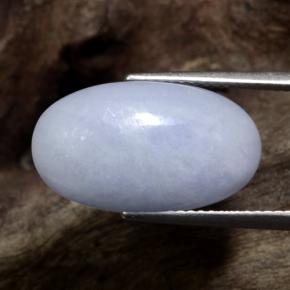 jadeita Violeta claro Natural 10.94ct, Corte Oval, Opaco