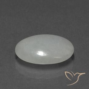 Jadeíta cinza médio Natural 8.42ct, oval, Opaco
