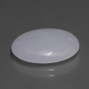 Jadeíta azul natural 7,81ct, corte oval, translúcido