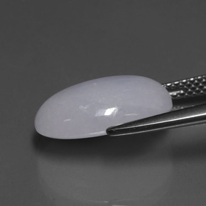 jadeita Lavanda Natural 7.79ct, Corte Oval, Translúcido