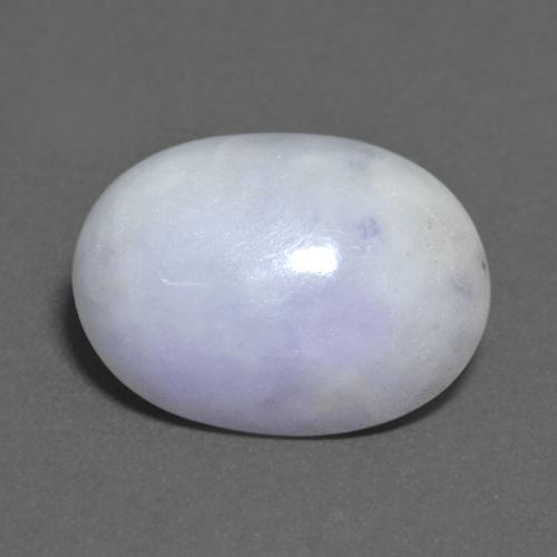 jadeita Violeta claro Natural 12.38ct, Corte Oval, Opaco