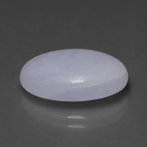 Jadeíta azul natural 8,74ct, corte oval, translúcido