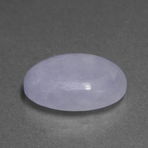 Jadeíta azul natural 7,84ct, corte oval, translúcido