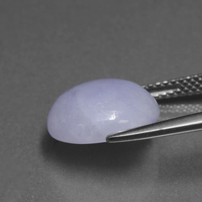 jadeita Lavanda Natural 7.18ct, Corte Redondo, Translúcido