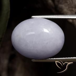 Jadeíta Violeta claro Natural 16.12ct, oval, Opaco