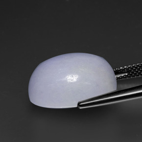 Jadeíta Lavanda Natural 21.40ct, oval, Opaco