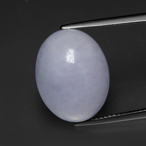 Jadeíta Lavanda Natural 15.97ct, oval, Opaco