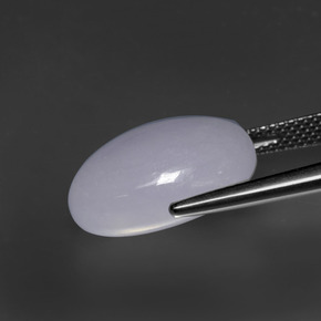 Jadeíta Lavanda Natural 15.81ct, oval, Opaco