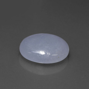 Jadeíta azul natural 3,97ct, corte oval, translúcido