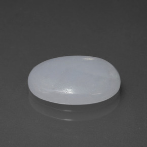 Jadeíta azul natural 4,62ct, corte oval, translúcido