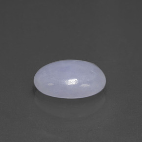 Jadeíta azul natural 2,53ct, corte oval, translúcido