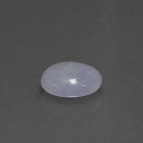 Jadeíta azul natural 2,00ct, corte oval, translúcido