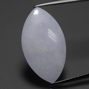 Jadeíta verde natural 6,33ct, marquise, translúcido