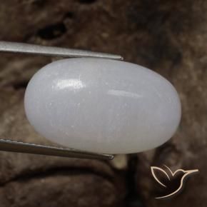 Jadeíta cinza médio Natural 16.11ct, oval, Translúcido
