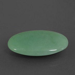 jadeita Verde Natural 19.15ct, Corte Oval, Opaco