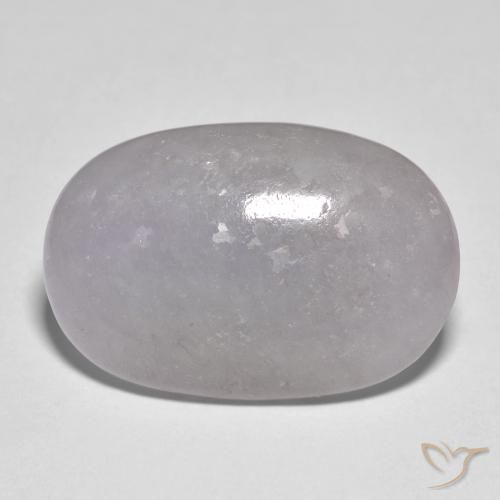 Jadeíta Violeta claro Natural 17.68ct, oval, Translúcido