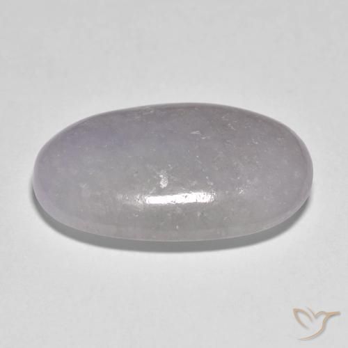 Jadeíta Violeta claro Natural 17.68ct, oval, Translúcido
