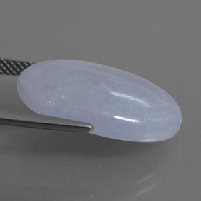 jadeita Lavanda Natural 14.80ct, Corte Oval, Translúcido