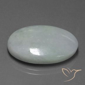 Jadeíta Luz verde Natural 20.12ct, oval, Translúcido