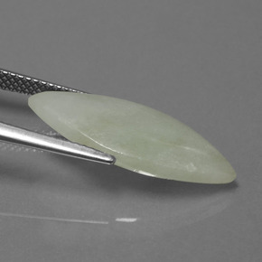 jadeita Verde Natural 5.80ct, Marquesa, Translúcido