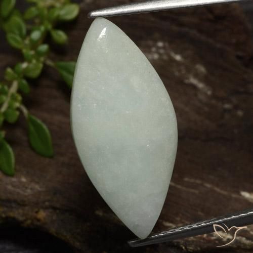 8.14ct Natural Verde médio Jadeíta, Marquesa, Translúcido